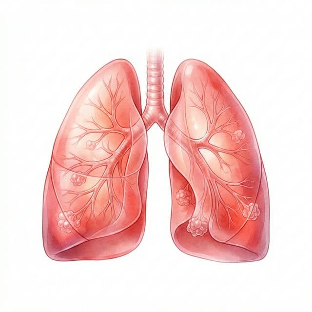 Anatomical Lung Illustration